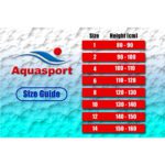 Aquasport 1mm 黑色 小童絨毛保暖褲 - Image 3