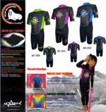 Aquasport 3mm Walrus Skin Rubber Thermal Suit - Image 3