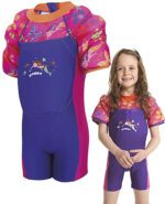 Mermaid Flower Water Wing Floatsuit 兒童游泳輔助浮衣 (連身款)